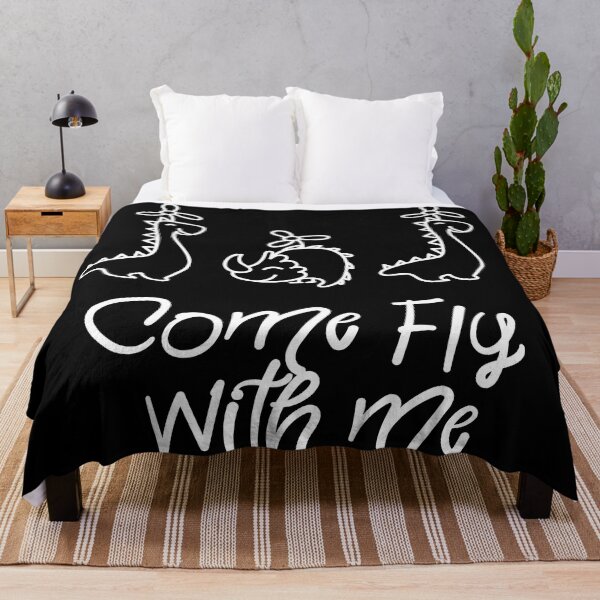 Item preview, Dino Fly Squad Diplodocus with Styracosaurus - 'Come fly with me' Cute T-shirt design for your kid designed and sold by Ridiculam Toga.