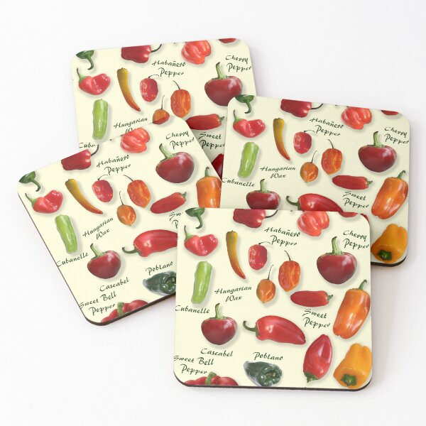 Item preview, Chili Pepper Identification designed and sold by Dreambarks.