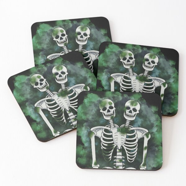 Item preview, Skull Themed Zodiac Set: Gemini designed and sold by salemalexis.