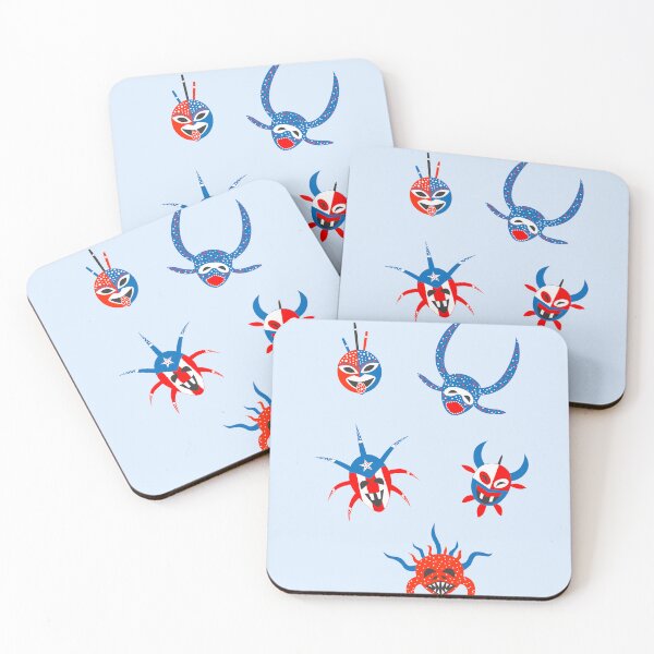 Item preview, Vejigante Masks Puerto Rico Boricua Flag Sanse Festival  designed and sold by byDarling.