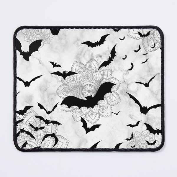 Item preview, Bats Kingdom Black & White Pattern! designed and sold by davechi-stone.