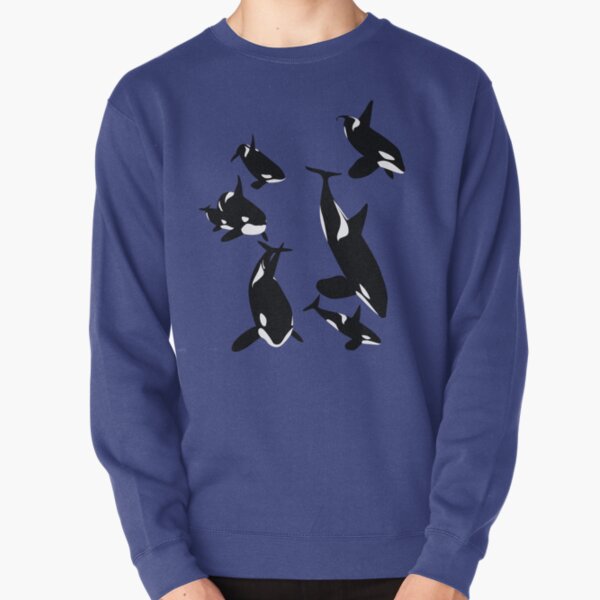 Killer Whales Pullover Sweatshirt
