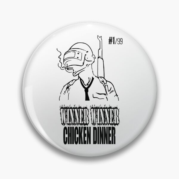 Item preview, PUBG - Winner Winner Chicken Dinner/Best Seller Design designed and sold by JenniferNoHK.