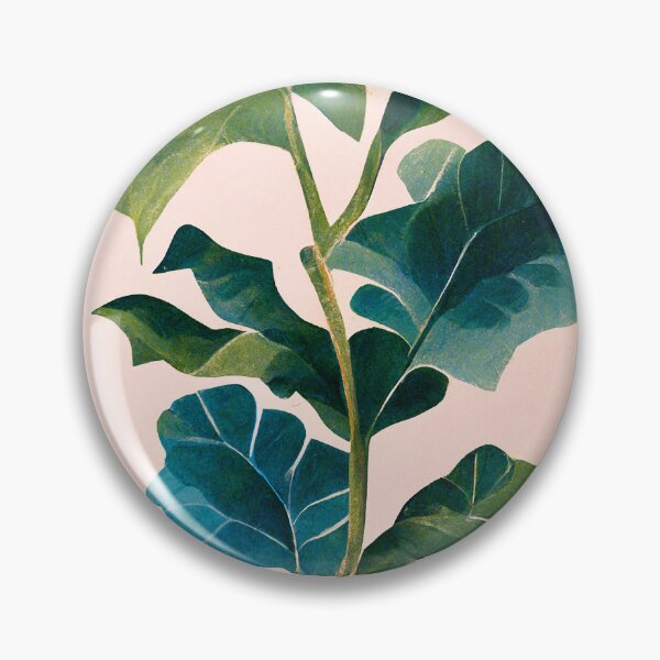 Item preview, Fiddle Leaf Fig Retro Wall Art designed and sold by betternotes.