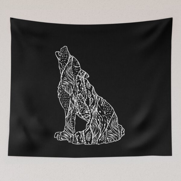 Item preview, abstract wolf designed and sold by Taki93.