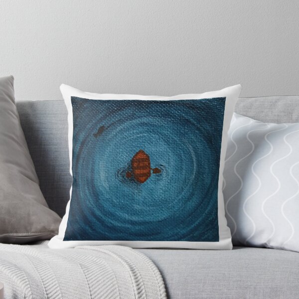 Item preview, A Lonely Boat designed and sold by AkshayaArtWork.