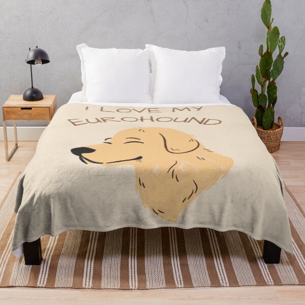 Item preview, I Love My Eurohound designed and sold by Hallamalla.