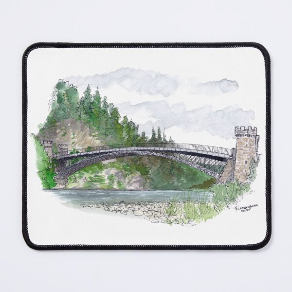 Item preview, Craigellachie Bridge - Speyside Way Watercolour designed and sold by Tom Napper Design.