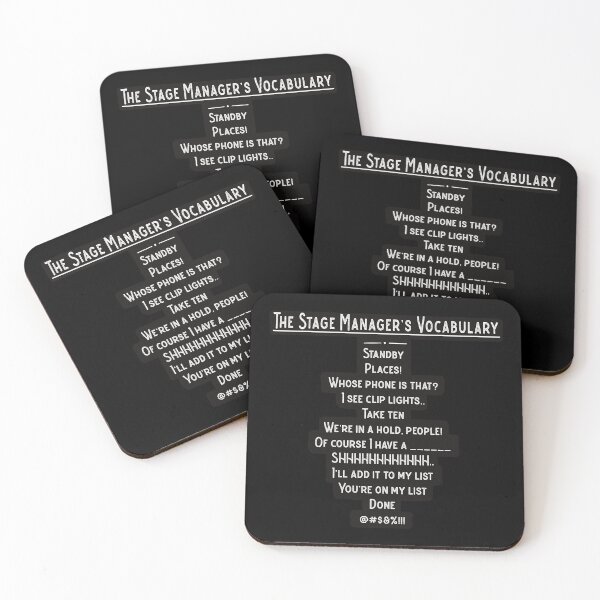 Item preview, Stage Manager Vocabulary designed and sold by swilmer.