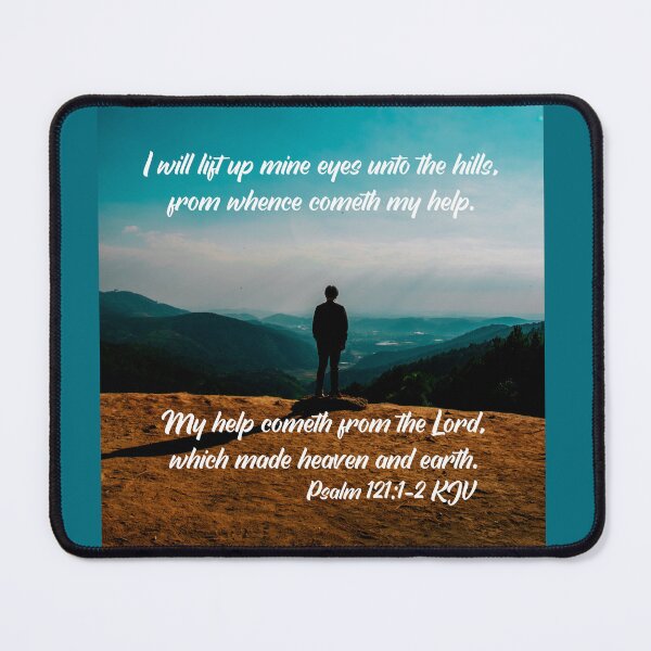Item preview, Psalm 121:1-2 King James Version Bible Verse designed and sold by Caregiverology.