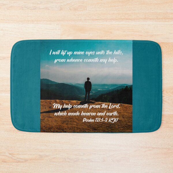 Item preview, Psalm 121:1-2 King James Version Bible Verse designed and sold by Caregiverology.