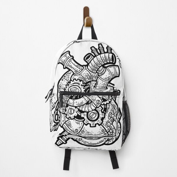 Item preview, Mechanical iron heart sketch style designed and sold by IronicEmpire.