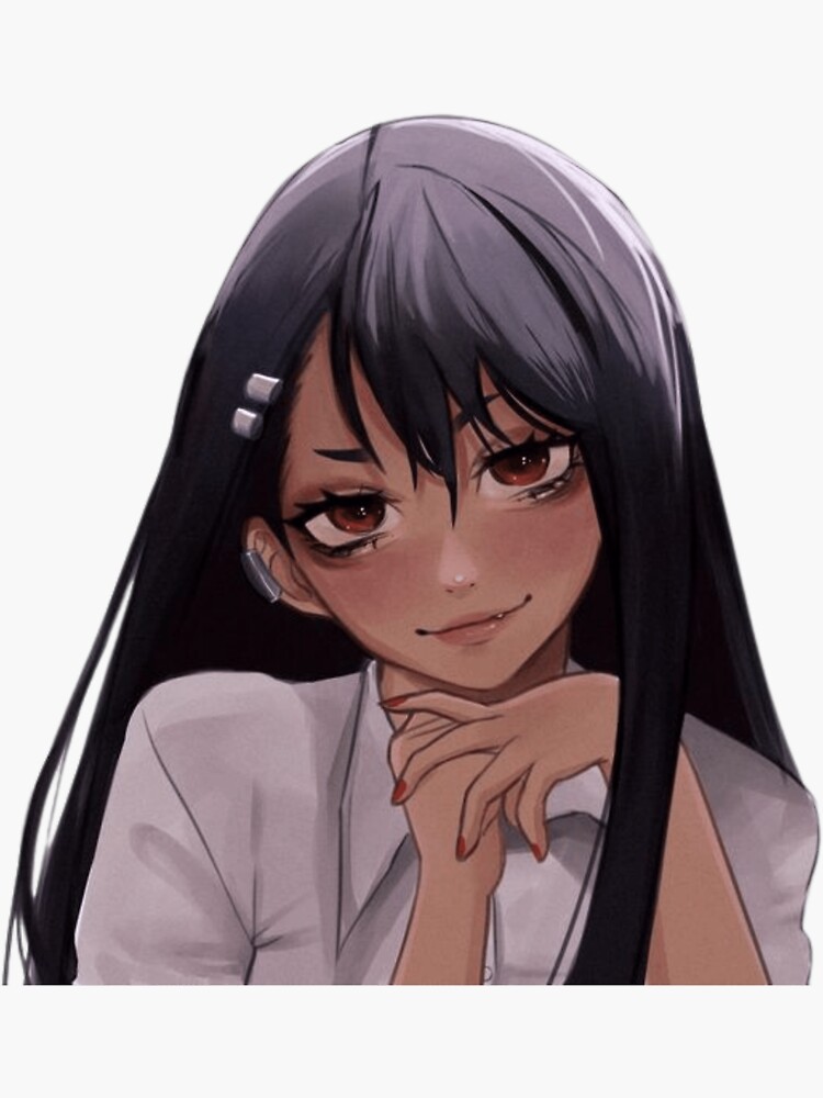 Long Black Anime Hair Nagatoro