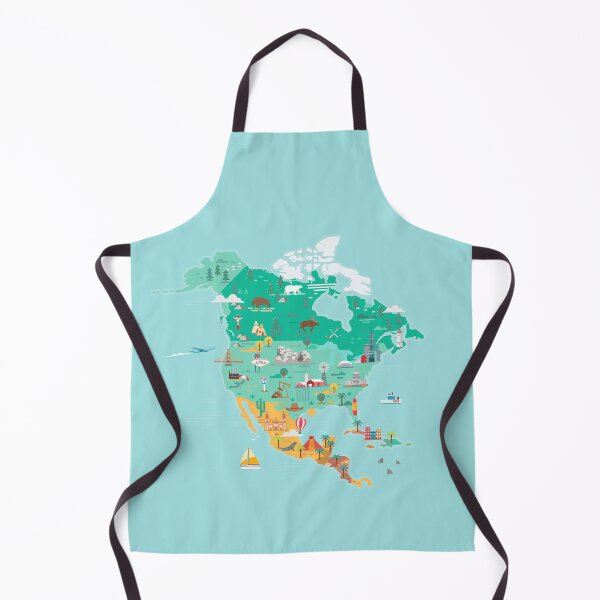Item preview, Map of North America designed and sold by Antikwar.