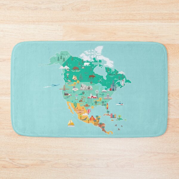 Item preview, Map of North America  designed and sold by Antikwar.