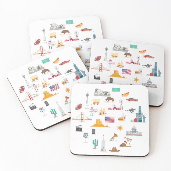 Item preview, USA Landmarks designed and sold by Antikwar.