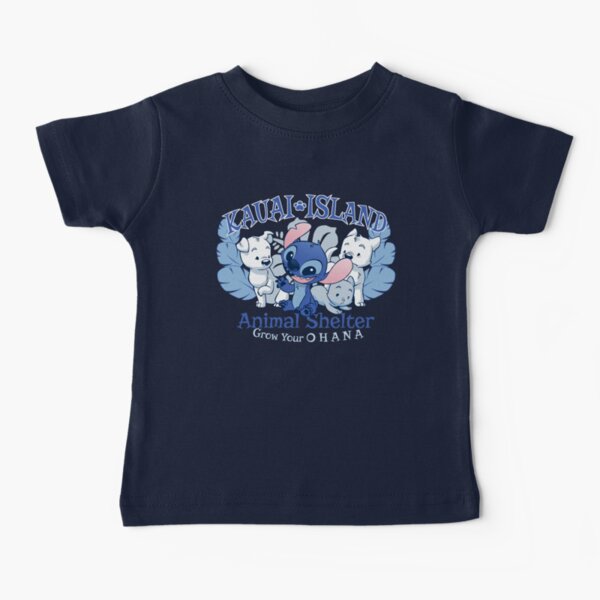 Disney Lilo & Stitch - Body de manga corta para niños recién nacidos y  bebés, color azul marino