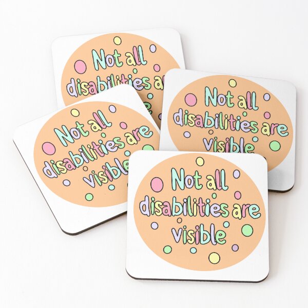 Item preview, Not all disabilities are visible designed and sold by laurakwilson.