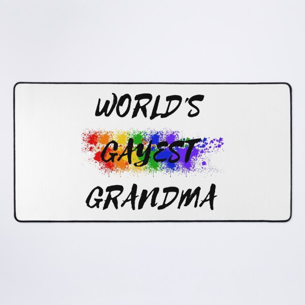Item preview, World's Gayest Grandma designed and sold by LuckyKermit.