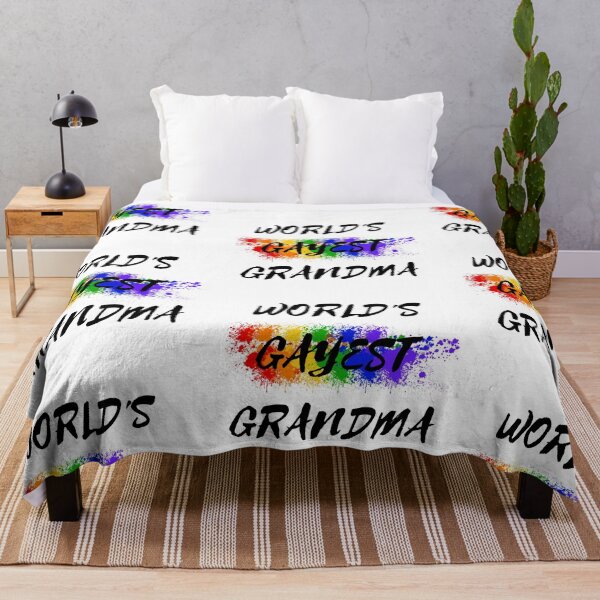Item preview, World's Gayest Grandma designed and sold by LuckyKermit.