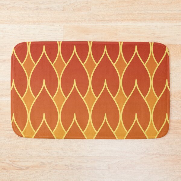 Item preview, Abstract pattern of orange drops designed and sold by MinEkkoArt.