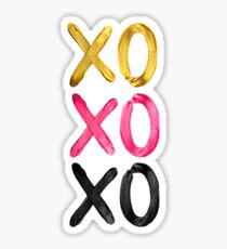 Glamorous XO's Sticker