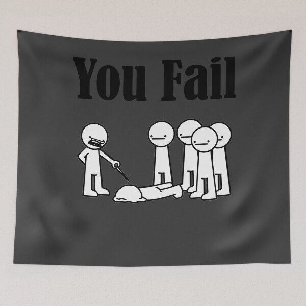 Item preview, ASDF - You Fail designed and sold by DanielaVogel.