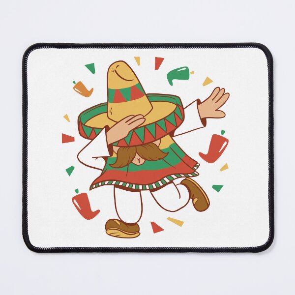 Item preview, Mexican man dabbing funny designed and sold by Cyrenaica 1949.