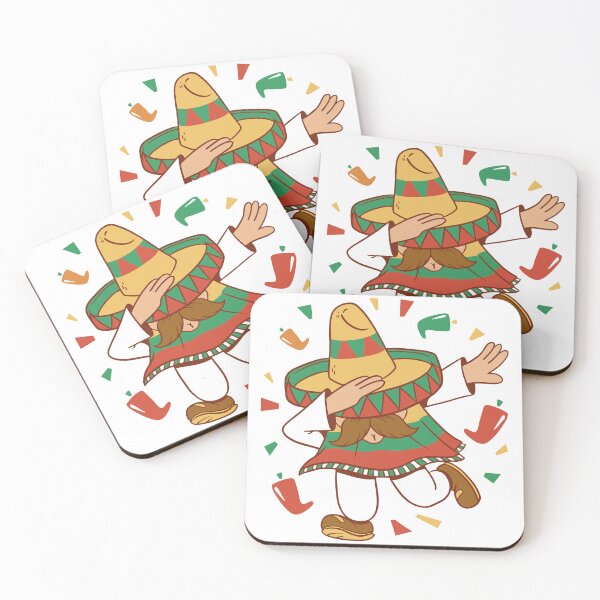 Item preview, Mexican man dabbing funny designed and sold by Cyrenaica 1949.
