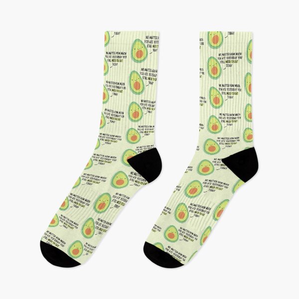 Item preview, Avocado Quote: No Matter How Much You Ate designed and sold by ThoughtJumble.