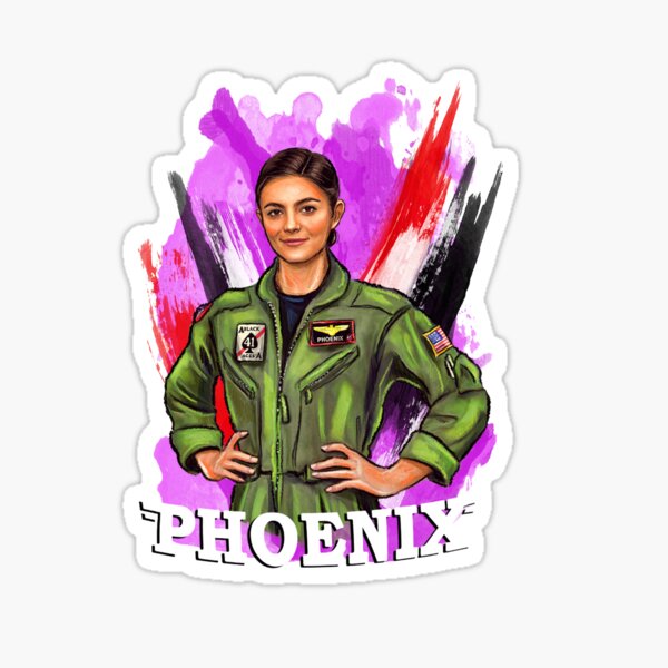 Top Gun Maverick Phoenix Sticker