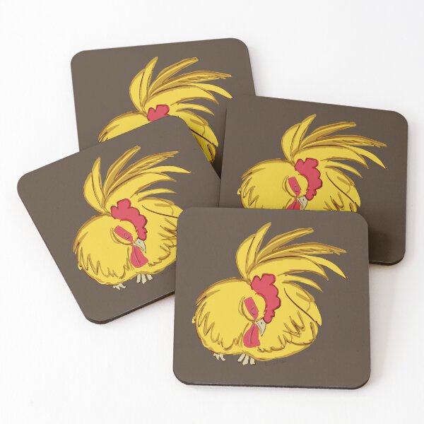 Item preview, Rooster pattern in Chocolate #1 designed and sold by EskTuulispaa.