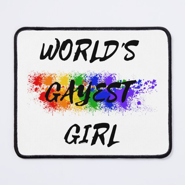 Item preview, World's Gayest Girl designed and sold by LuckyKermit.