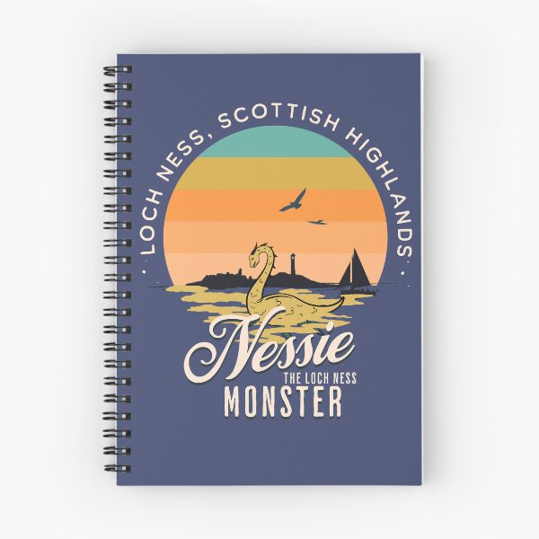 Item preview, Nessie The Loch Ness Monster Retro Vintage Sunset Design designed and sold by dschiffer12.