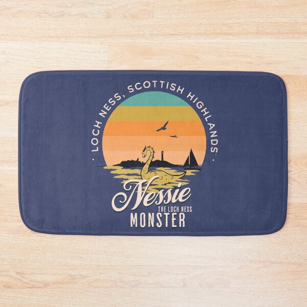 Item preview, Nessie The Loch Ness Monster Retro Vintage Sunset Design designed and sold by dschiffer12.
