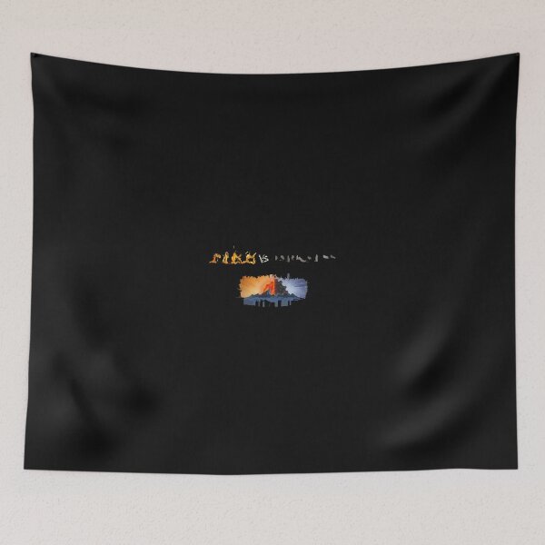 Item preview, Fire vs Darkness T-Shirt designed and sold by Emieltenberg.