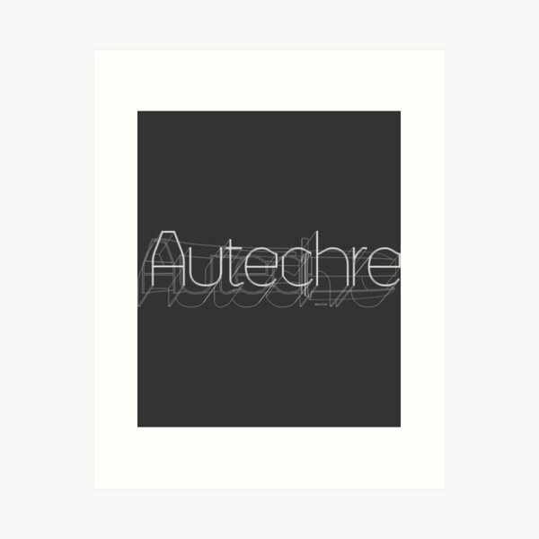 Autechre Art Prints For Sale Redbubble