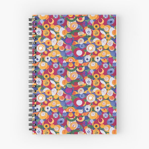 Artikelvorschau, Nahtloses abstraktes buntes Blumenmuster entworfen und verkauft von PinterPattern.