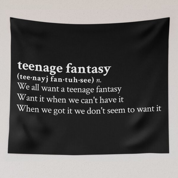 Item preview, Teenage Fantasy by Jorja Smith designed and sold by StickTheSong.