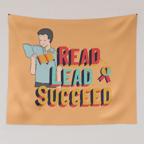 Item preview, Read Lead Succeed - Quote designed and sold by ArtOfStars.