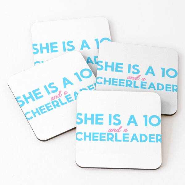Item preview, She is a 10 and a cheerleader designed and sold by Cosmic train.