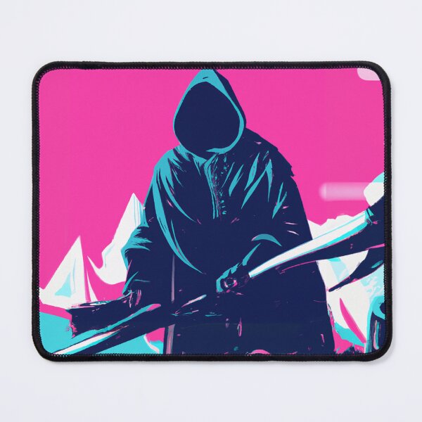 Item preview, Vaporwave Grim Reaper designed and sold by brandonpickus.