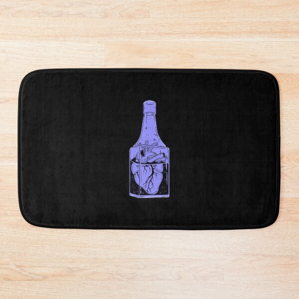 Item preview, Blue Neon Bottle Heart designed and sold by benjaminooa.