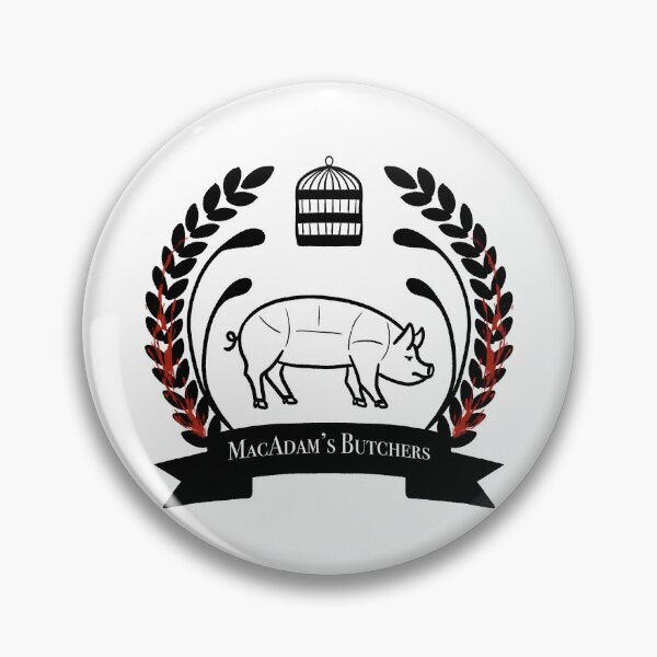 Item preview, MacAdams Butchers designed and sold by NeighbourlyPod.