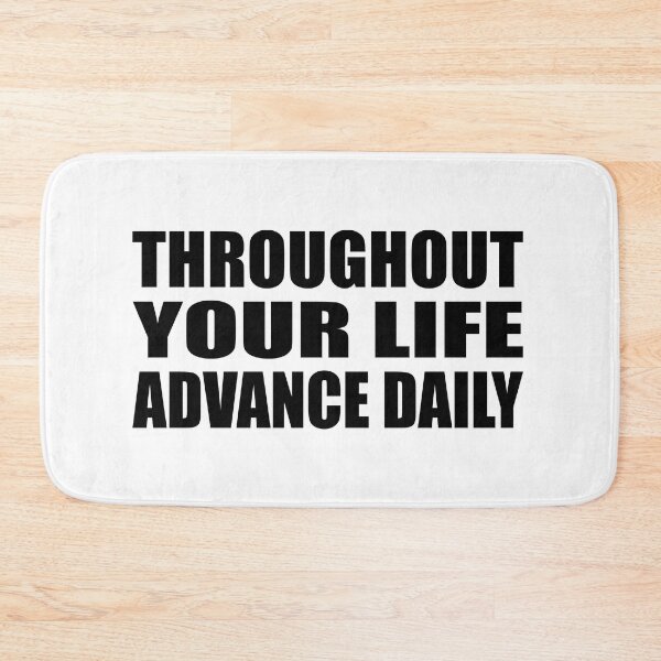 Item preview, Throughout your life advance daily designed and sold by Colorfulandfun.