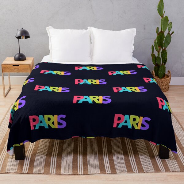 Item preview, Paris France - Bright Overlapping Letters designed and sold by madtoyman.