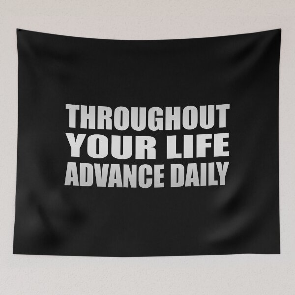 Item preview, Throughout your life advance daily designed and sold by Colorfulandfun.