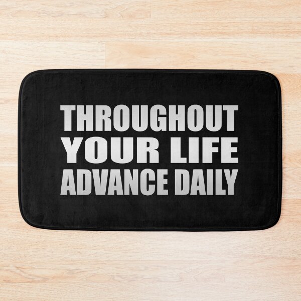 Item preview, Throughout your life advance daily designed and sold by Colorfulandfun.