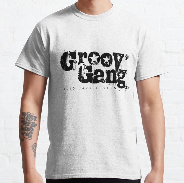 Black Groov'gang logo Classic T-Shirt