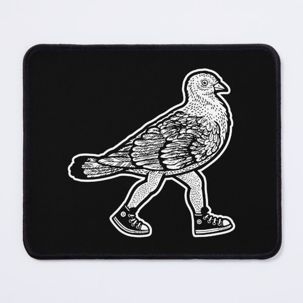 Item preview, Dove walks on human feet sketch style. Black background designed and sold by IronicEmpire.